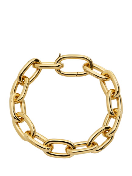 Monica Vinader Kate Young Link Chain Bracelet, Gold, Gold