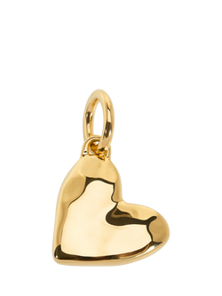 Monica Vinader Molten Heart Pendant, Gold, Gold