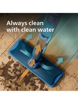 Philips OneUp 5000 Electric Mop, Blue - view 2, Blue