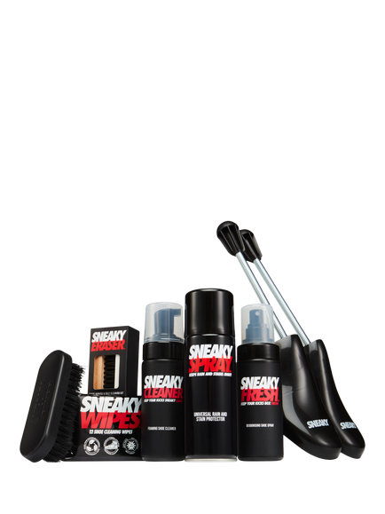 SNEAKY Ultimate Complete Shoe Cleaning Kit, Black