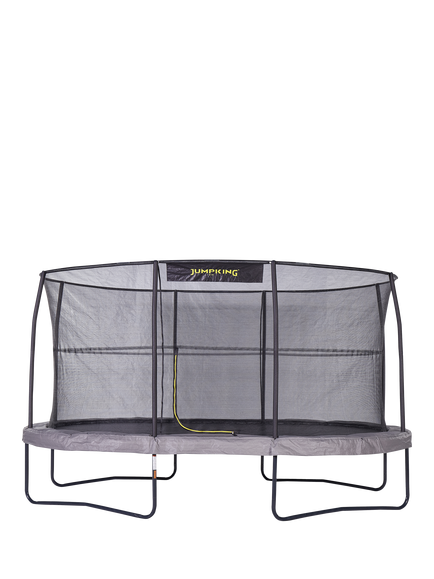 Jumpking Oval Professional Trampoline, 10x15ft, Grey
