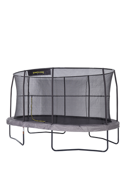 Jumpking Oval Professional Trampoline, 10x15ft - view 2, Grey