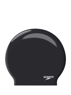 Speedo Biofuse Protective Swimming Cap, Black, Black