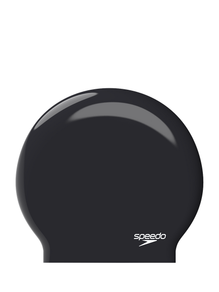 Speedo Biofuse Protective Swimming Cap, Black, Black