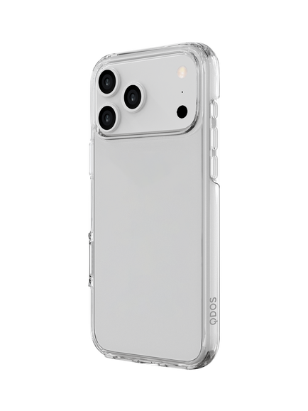 QDOS Hybrid Case for iPhone 17 Pro Max, Clear - view 2, Clear