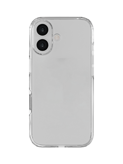 QDOS Hybrid Case for iPhone 17, Clear, Clear