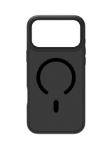 QDOS Hybrid Drop Soft Touch Case for iPhone 17 Pro Max, Black/Frosted