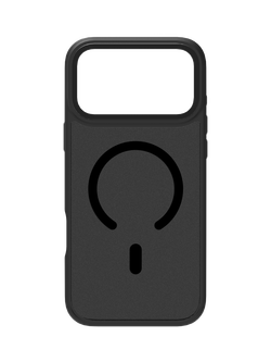 QDOS Hybrid Drop Soft Touch Case for iPhone 17 Pro Max, Black/Frosted, Black/Frosted