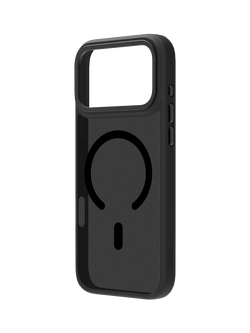 QDOS Hybrid Drop Soft Touch Case for iPhone 17 Pro Max, Black/Frosted - view 2, Black/Frosted