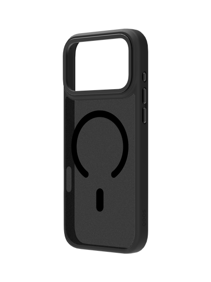 QDOS Hybrid Drop Soft Touch Case for iPhone 17 Pro Max, Black/Frosted - view 2, Black/Frosted