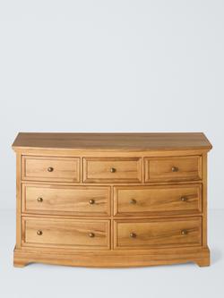 John Lewis Weathered Oak 7 Drawer Chest, Oak - view 2, Oak