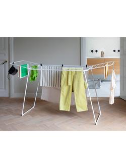 Brabantia HangOn Winged Airer, 22m, White, White