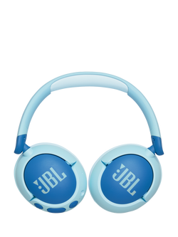 JBL Junior 470NC Volume Limiting Noise Cancelling Wireless Bluetooth Over-Ear Headphones with Mic/Remote - view 2, Blue