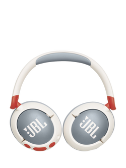 JBL Junior 470NC Volume Limiting Noise Cancelling Wireless Bluetooth Over-Ear Headphones with Mic/Remote - view 2, White