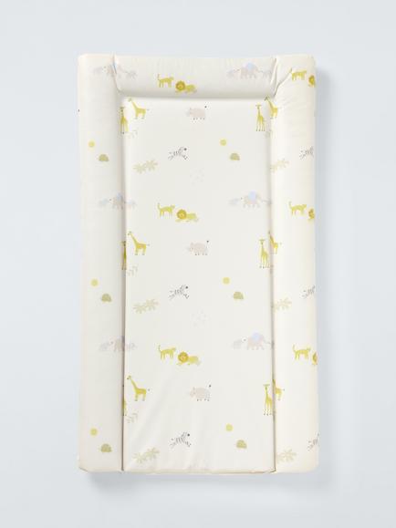 John Lewis Eden Safari Soft Changing Mat, Multi, Multi
