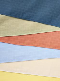 John Lewis Colourblock Muslin Squares, Pack of 6, Multi - view 2, Multi