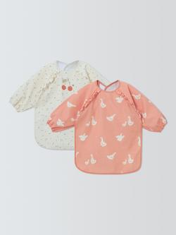 John Lewis Wonder Weaning Bibs, Pack of 2, Multi, Multi