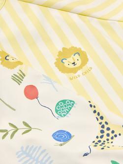 John Lewis Eden Safari Bold Weaning Bibs, Pack of 2, Multi - view 2, Multi