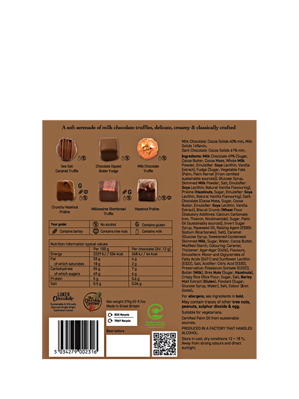Holdsworth Maison Du Lait Assorted Chocolates, 275g - view 2, Multi Multi