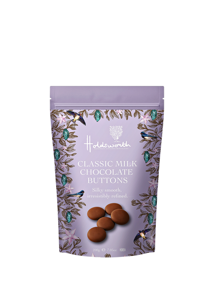 Holdsworth Classic Milk Chocolate Buttons, 200g, Multi Multi