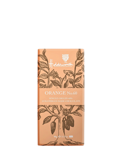 Holdsworth Single Origin 60% Dark Chocolate Orange Bar, 90g, Multi Multi