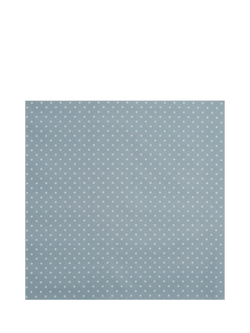 Prestigious Textiles Full Stop Oilcloth Tablecloth Fabric, Larkspur, Larkspur