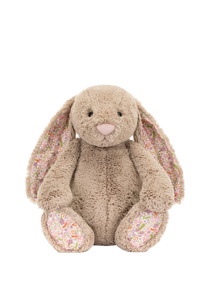 Jellycat Blossom Petal Bunny Soft Toy, Big - view 2, Beige