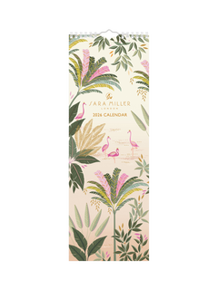 Sara Miller Slim 2026 Calendar, Pink