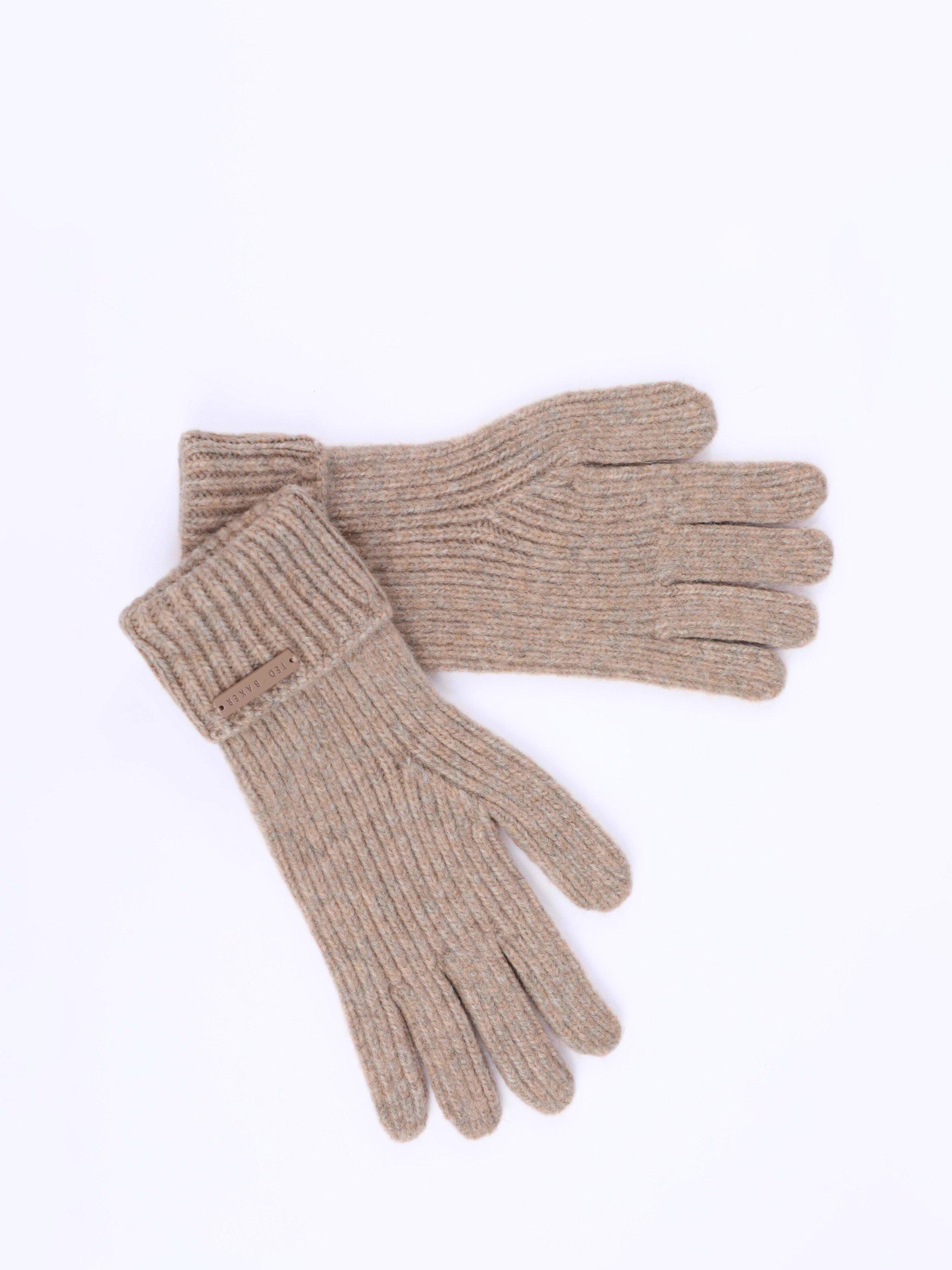 Product image 2 of 5, which shows Ted Baker Lidias Hat & Glove Set, Camel