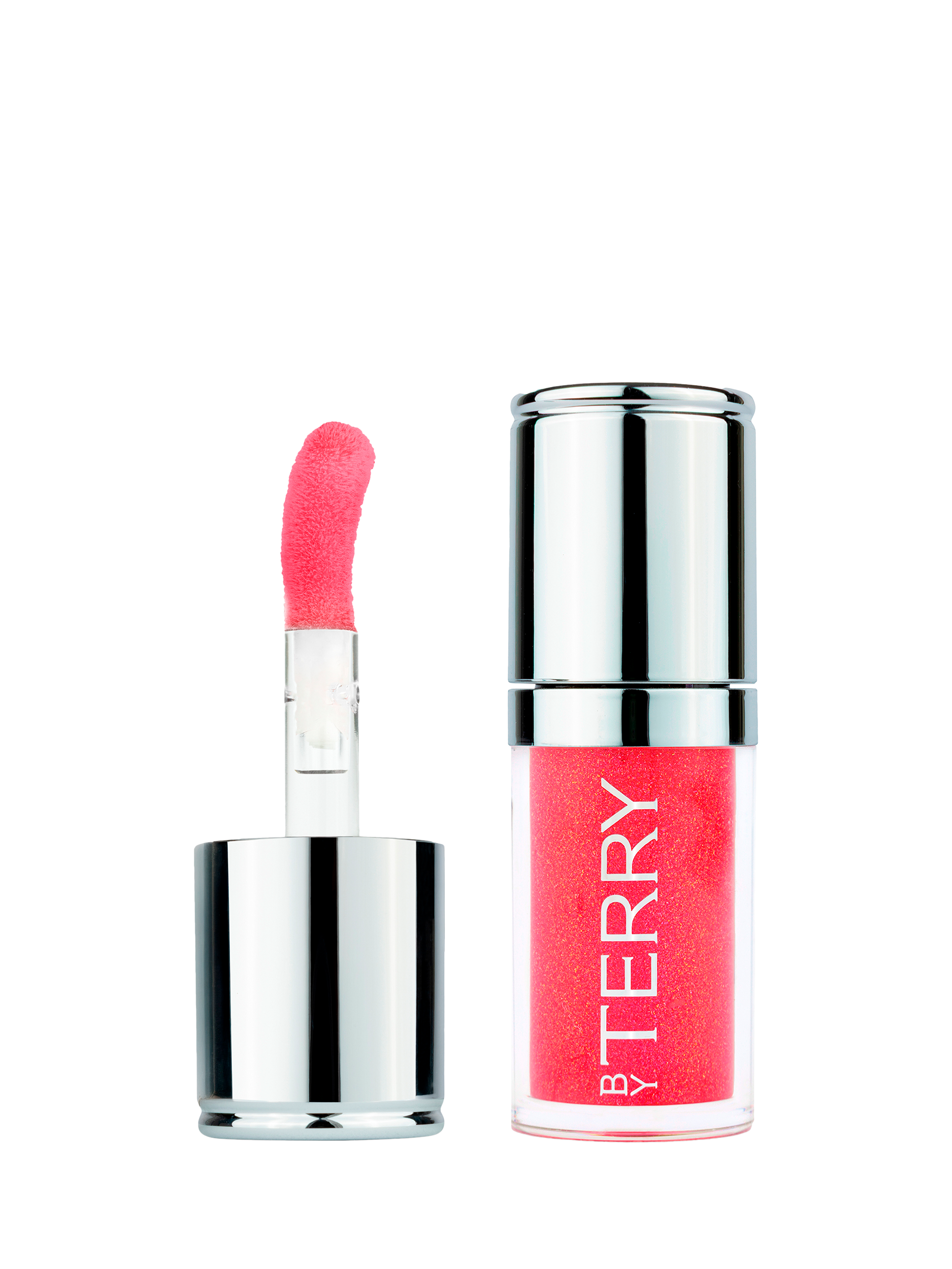 Product image 2 of 8, which shows BY TERRY Baume De Rose Glow Gloss, N3 Fizzy Fire