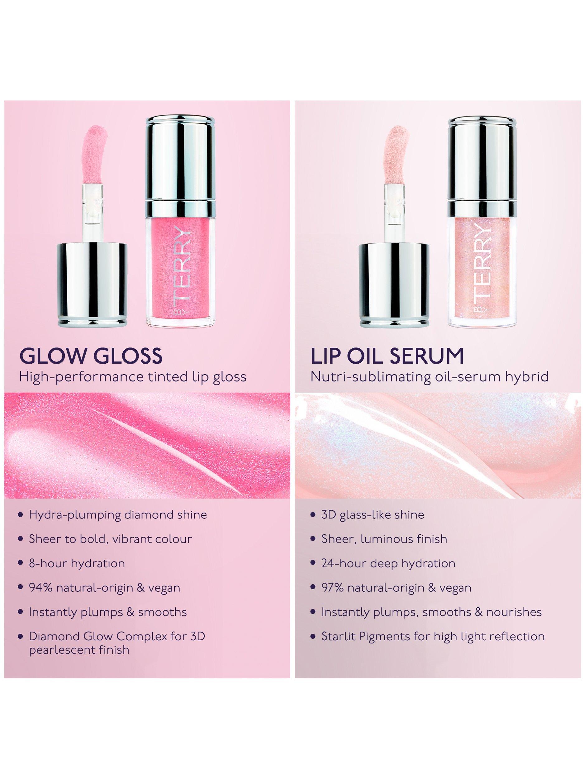 Product image 9 of 9, which shows BY TERRY Baume de Rose Lip Oil Serum, N1 Crystal Rose