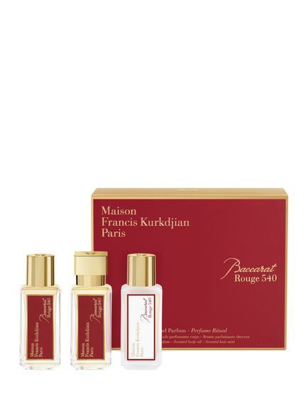 Maison Francis Kurkdjian Baccarat Rouge 540 Rituel Fragrance Gift Set, 3 x 35ml, 