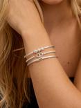 Simply Silver Marine Cuff Bracelet, Silver