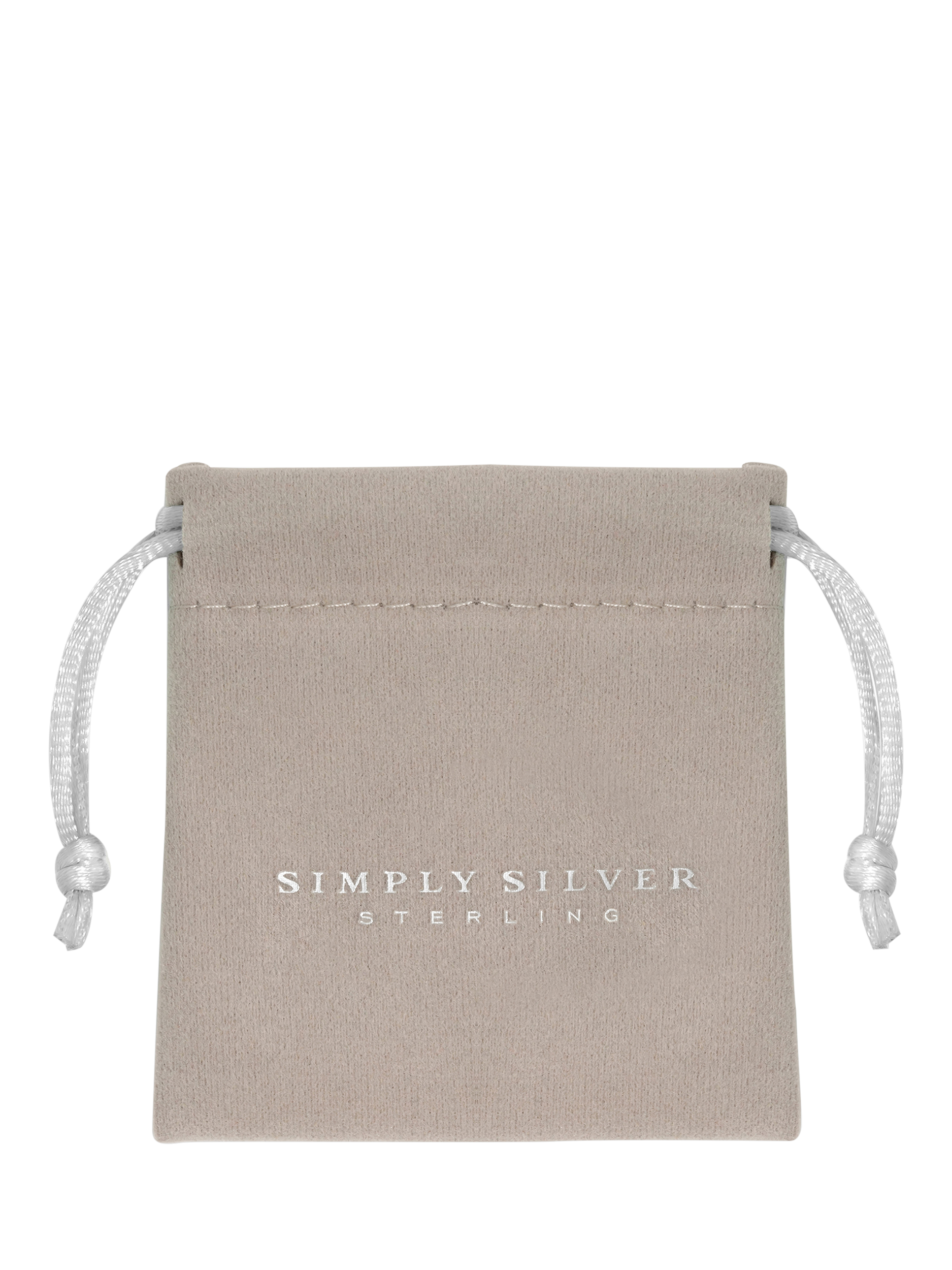 Product image 3 of 3, which shows Simply Silver Paw Print Heart Bracelet, Silver