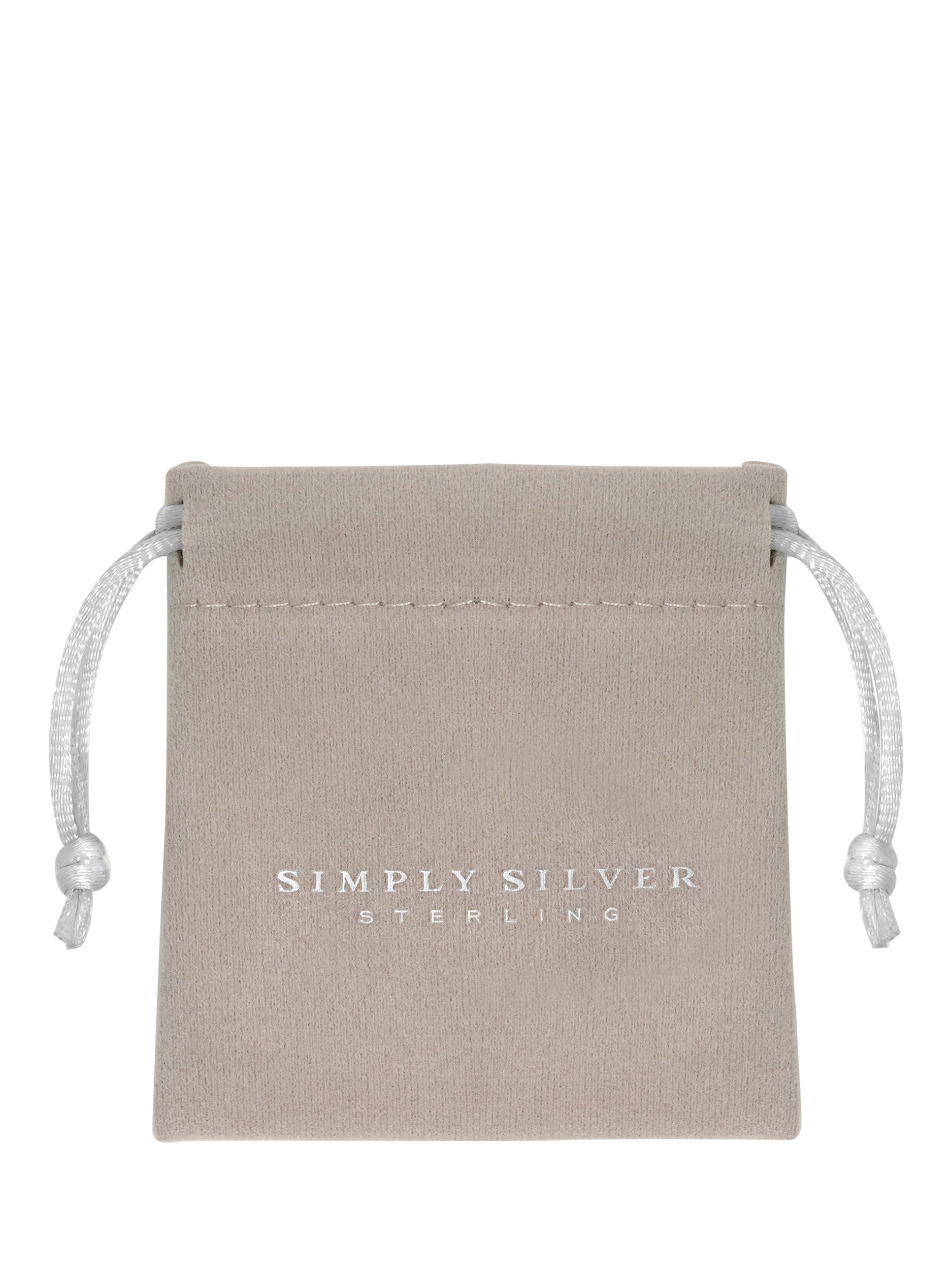 Product image 5 of 5, which shows Simply Silver Textured Cuff Bracelet, Silver