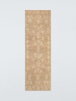 John Lewis Ziya Kelim Jute Runner Rug, Multi, Multi