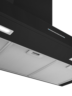 Smeg KBT900NE T Chimney Cooker Hood, Matte Black - view 2, Matte Black