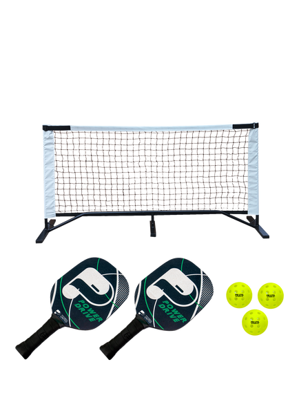 Pickleball United 6ft Outdoor Set, Black/Green/White