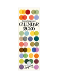 Emma Bridgewater Slim Colour Palette 2026 Calendar, Multi