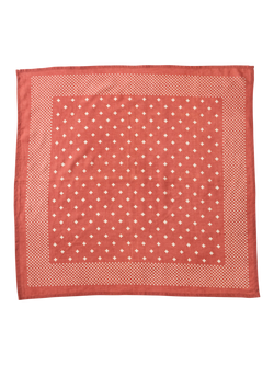 The Small Home Polka Dot Bandana, Coral
