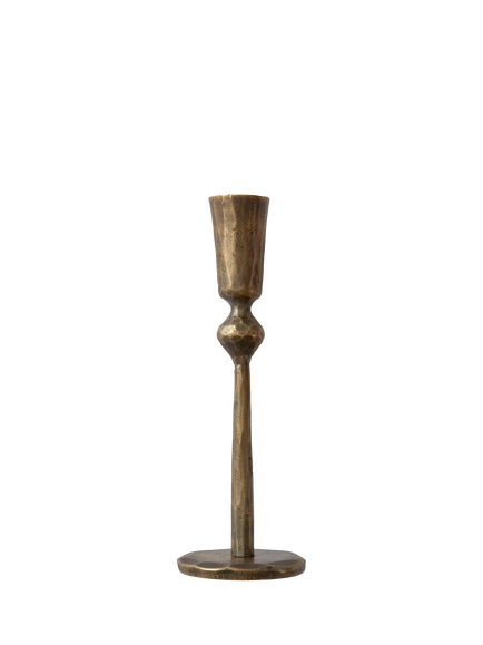 The Small Home Brass Dinner Candle Holder, Brass, Brass
