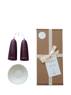 The Small Home Candle & Candle Holder Gift Set, Multi, Multi