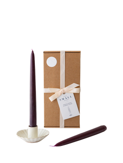 The Small Home Dinner Candle & Candle Holder Gift Set, Multi - view 2, Multi