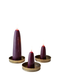 The Small Home Fluted Tray, Brass - view 2, Brass