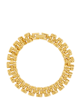 Jon Richard Gate Chain Bracelet, Gold