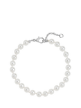 Jon Richard Knotted Pearl Bracelet, Silver