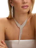 Jon Richard Crystal Statement Drop Earrings