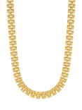 Jon Richard Gate Chain Necklace, Gold