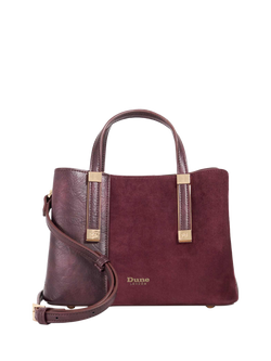 Dune London Dinkydorry Boxy Handbag, Purple, Purple