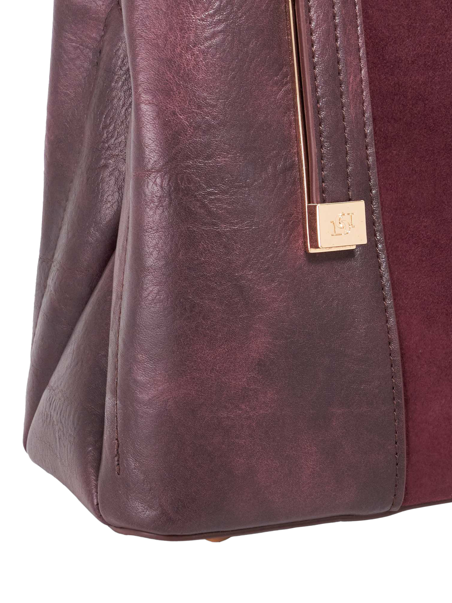 Product image 5 of 5, which shows Dune London Dinkydorry Boxy Handbag, Purple